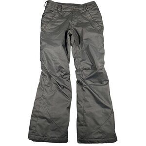 Burton Girls Large Black Sweetart Snowboarding Pants Zipper Pockets